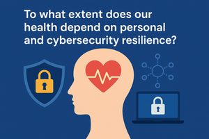 To what extent does our health depend on personal and cybersecurity resilience?